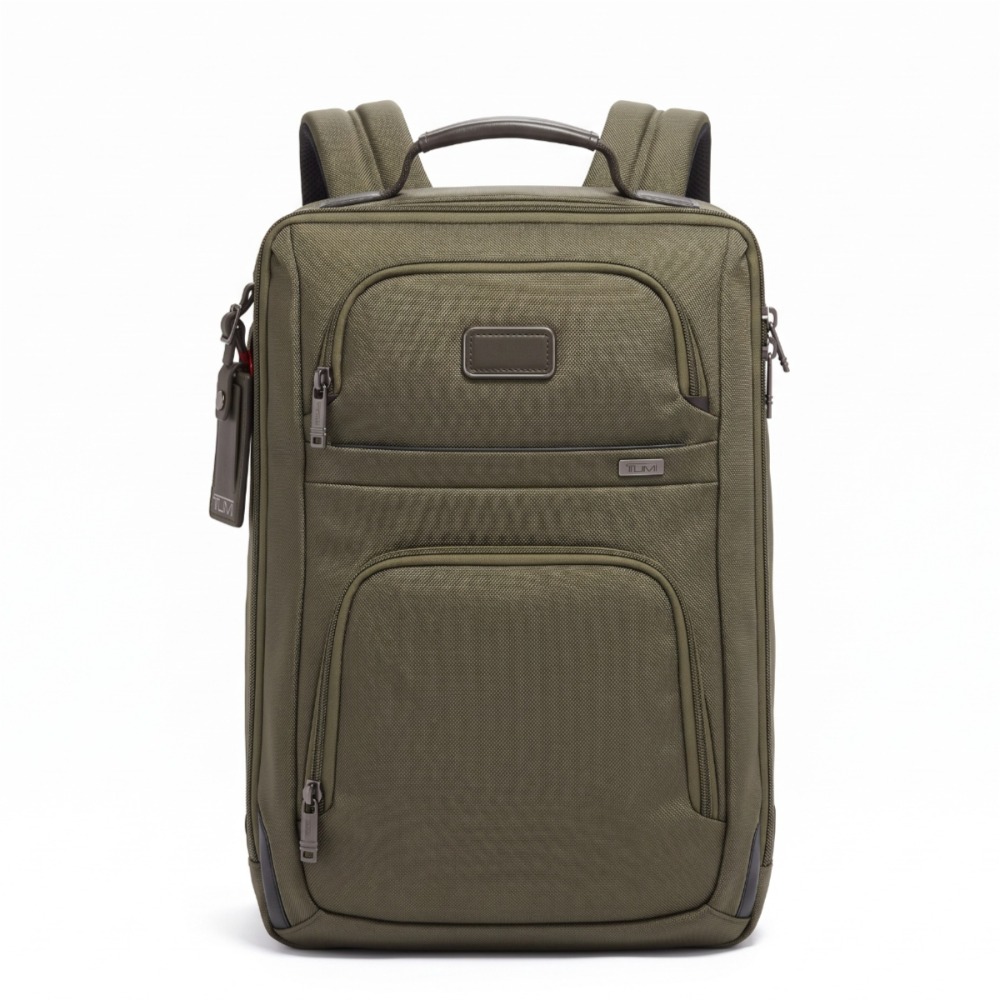 Luxury Bags With Zipper - Luxury Mens Brief Backpack Ballistic Nylon