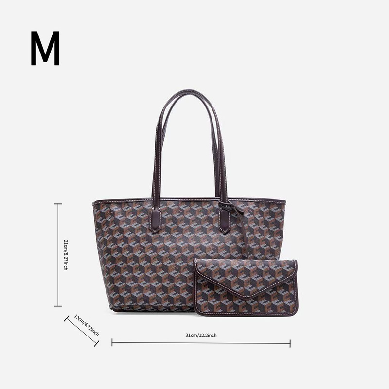 Large Capacity Geometric Print - Luxury Bags Goyard 评论和价格