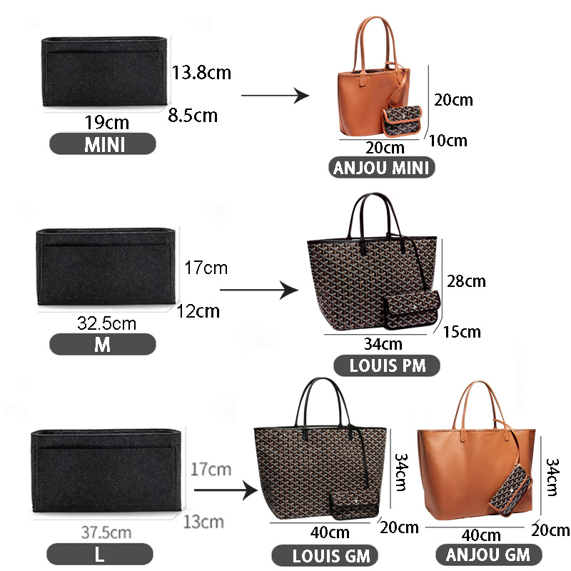 Backpack Organizer Insert Fits - Luxury Bags Goyard 评论和价格