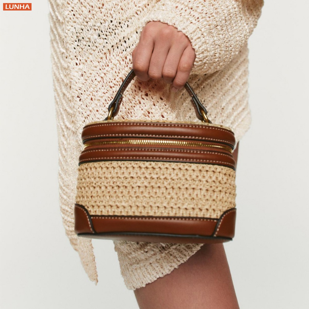 Women Mini Crossbody Woven Box - Luxury Bags For Summer 评论和价格