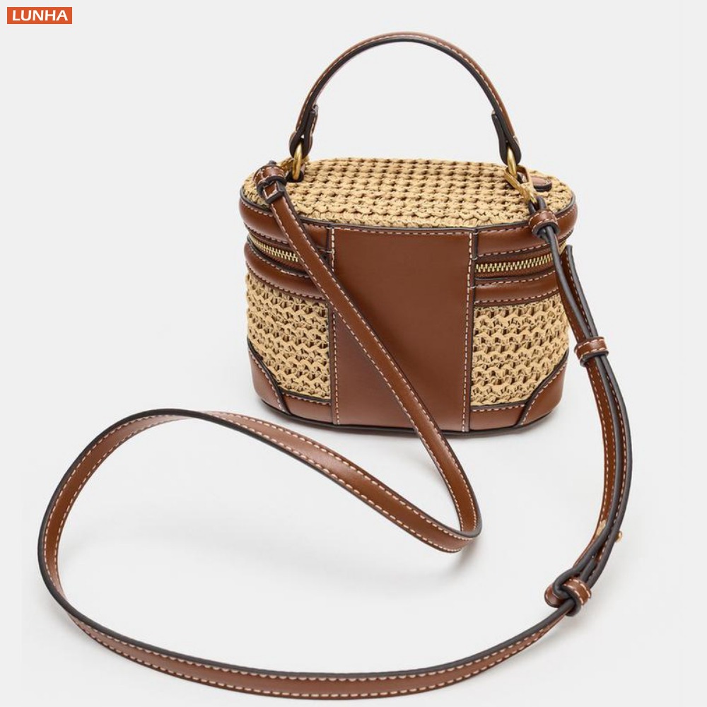 Women Mini Crossbody Woven Box - Luxury Bags For Summer 评论和价格