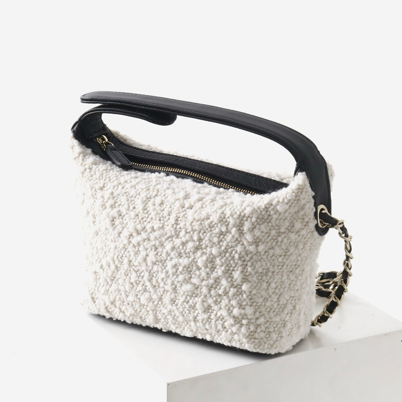 Leather Classic Mini Hobos Bag - Luxury Bags With Zipper 评论和价格