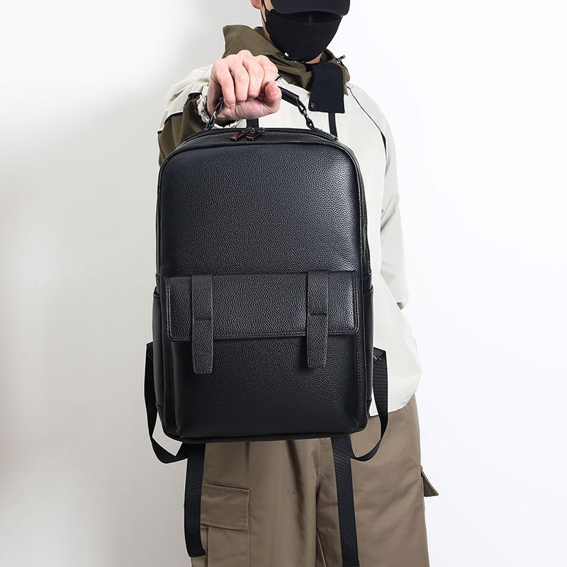 Men's luxury leather backpack  - Luxury Bags With Zipper 评论和价格